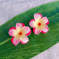 Hand-made Foam Plumeria Flower Hair Pick